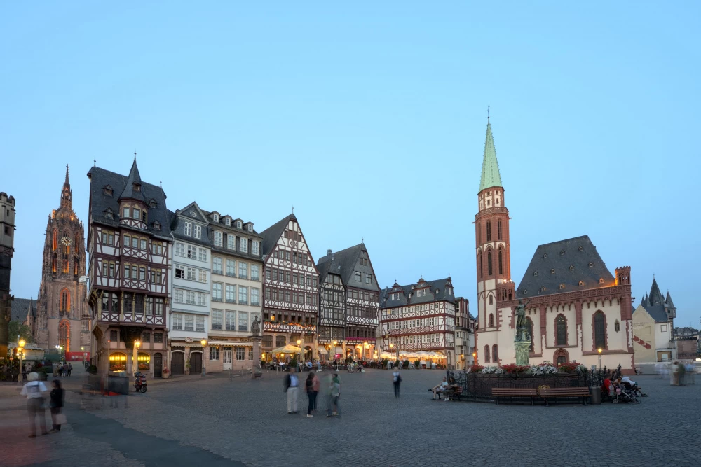 Fachwerk am Frankfurter Römerberg